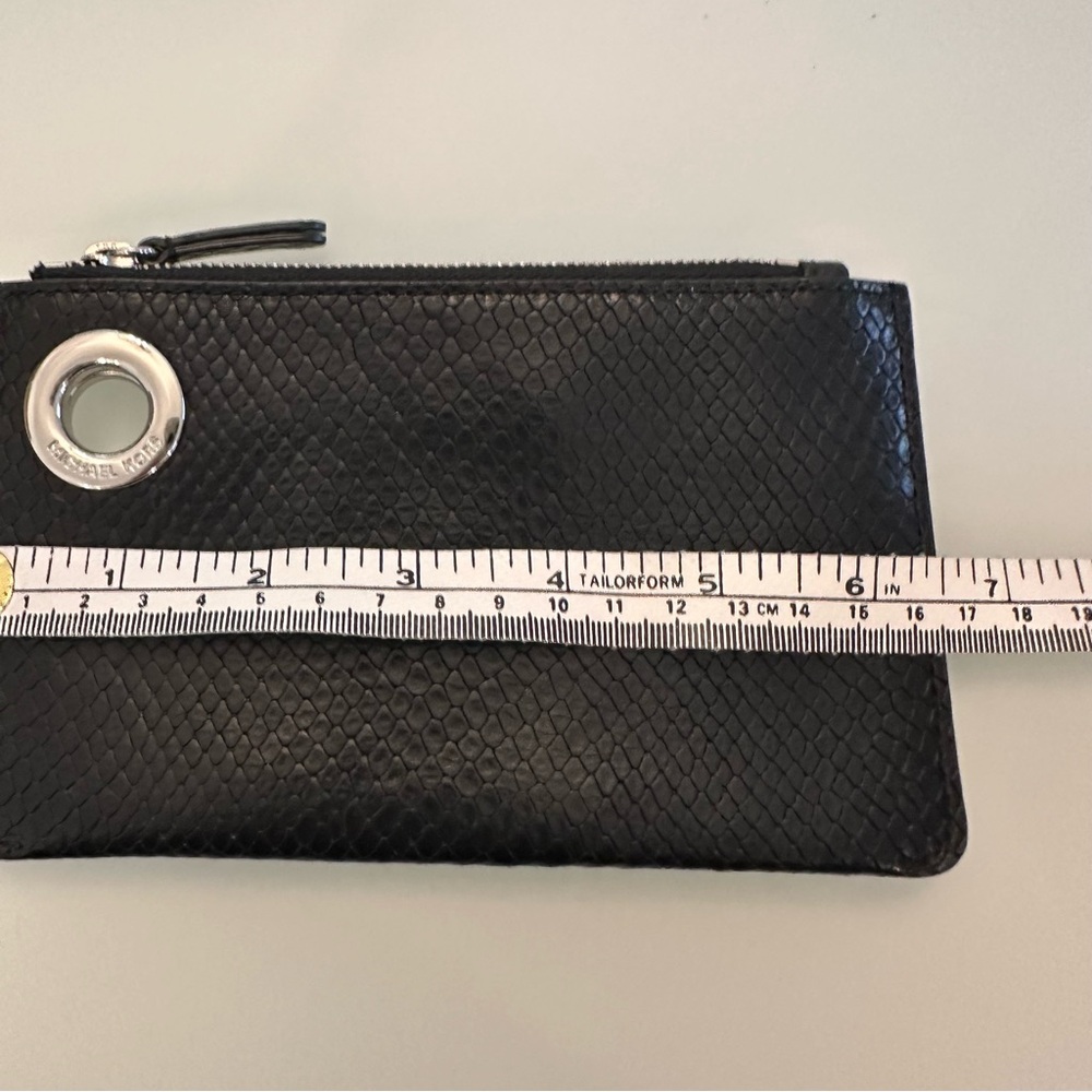 NWOT | Michael Kors | Jet Set Trio | Black / Charcoal Wristlet / Pouch / Clutch - Picture 16 of 16